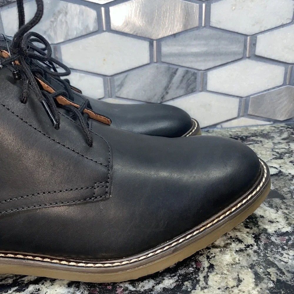 Clarks Men's Jaxen Mid Chukka‎ Boot, Black, sz 9